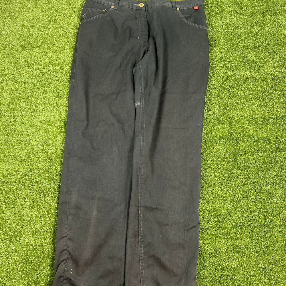 Elements Men's Black and Navy Trousers